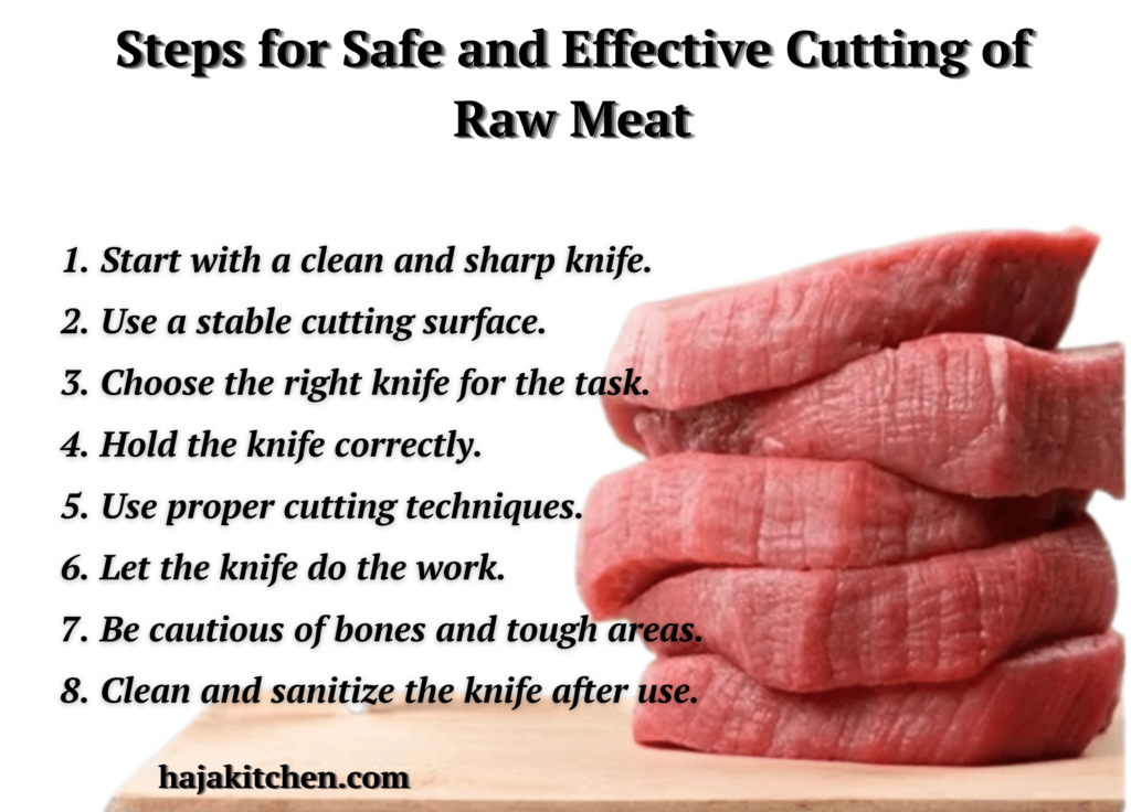 What Kind Of Knife Is Best For Cutting Raw Meat?