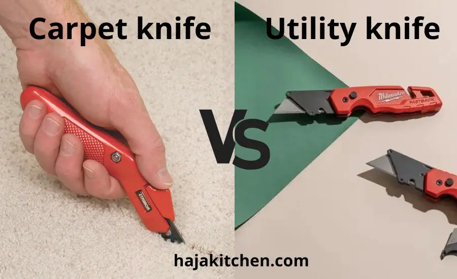 Carpet knife vs. utility knife (SUPER Buying Guide) & review