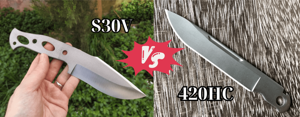 Buck Knife steel types: 420HC vs S30V