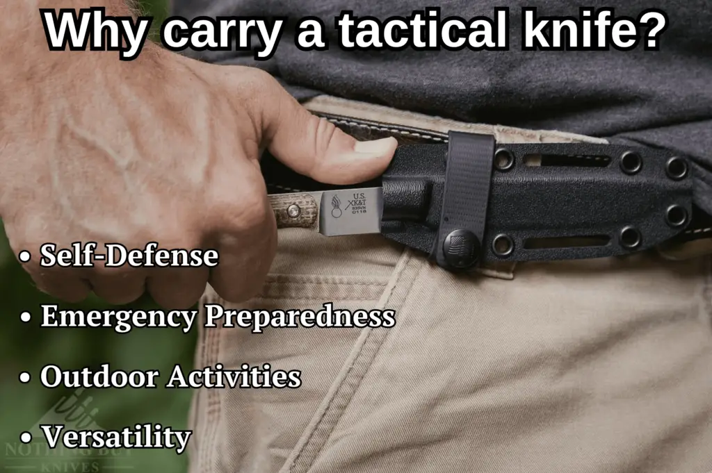 Why carry a tactical knife?