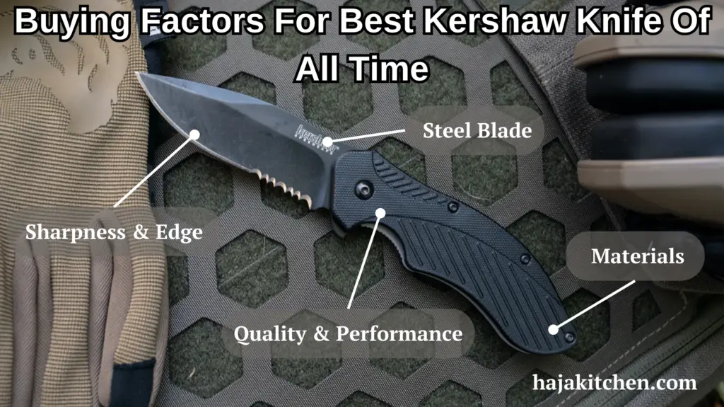 Buying Factors For Best Kershaw Knife Of All Time