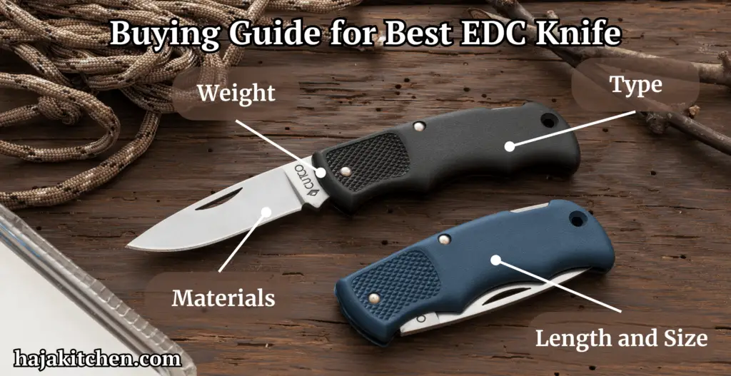 Buying Guide for Best EDC Knife