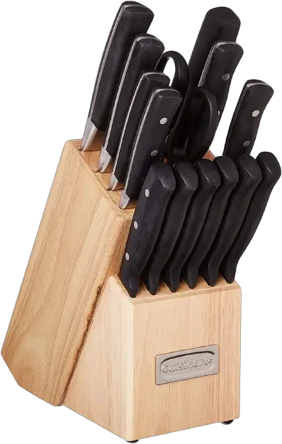 5. Cuisinart C77TR-15P Triple Rivet Collection 15-Piece Knife Set