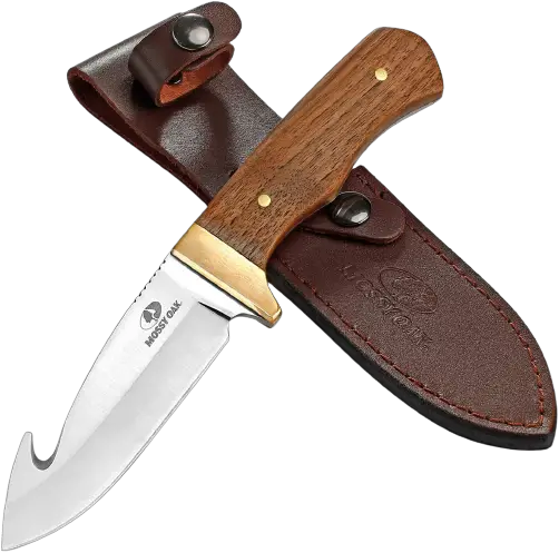 3. Mossy Oak Fixed Blade Gut Hook Knife