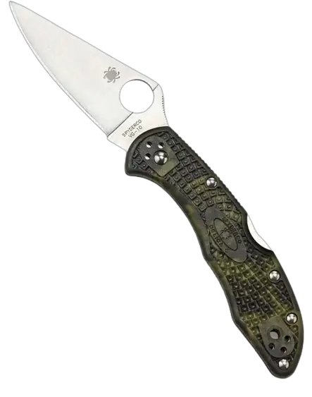 5. Spyderco Delica Lightweight 7.15" Signature Folding Knife